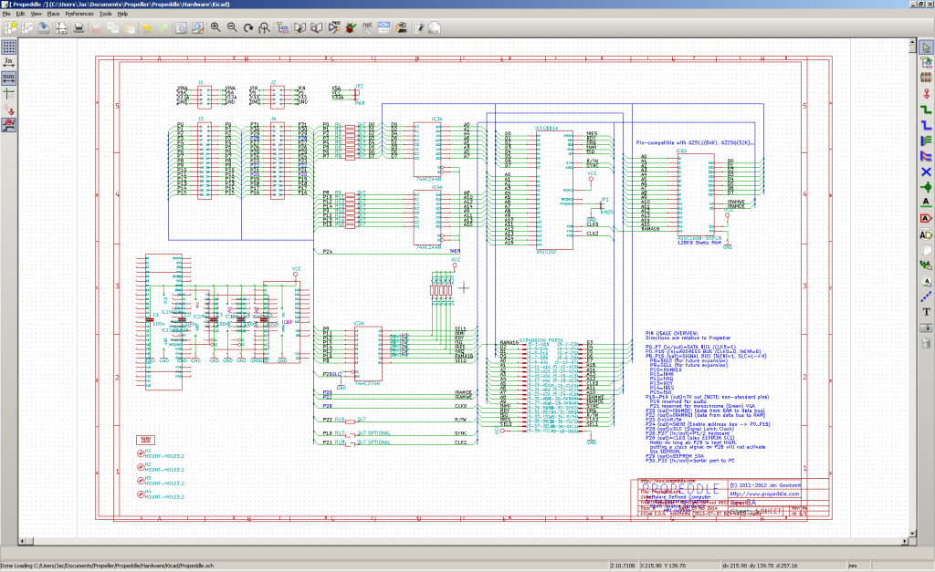 Propeddle kicad schematic